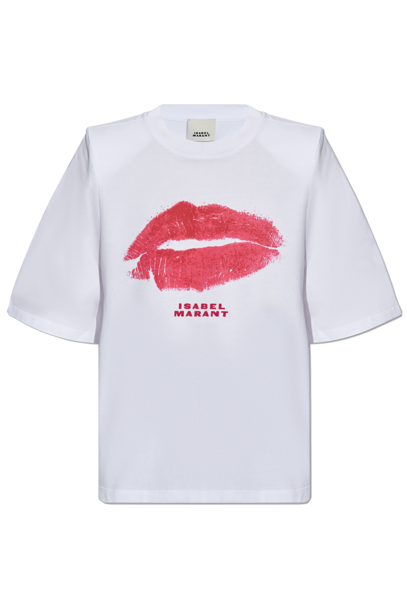 【関税&送料込】Isabel Marant T-Shirt Zafferh Tee-Shirt Man black and ecru | ISABEL MARANT